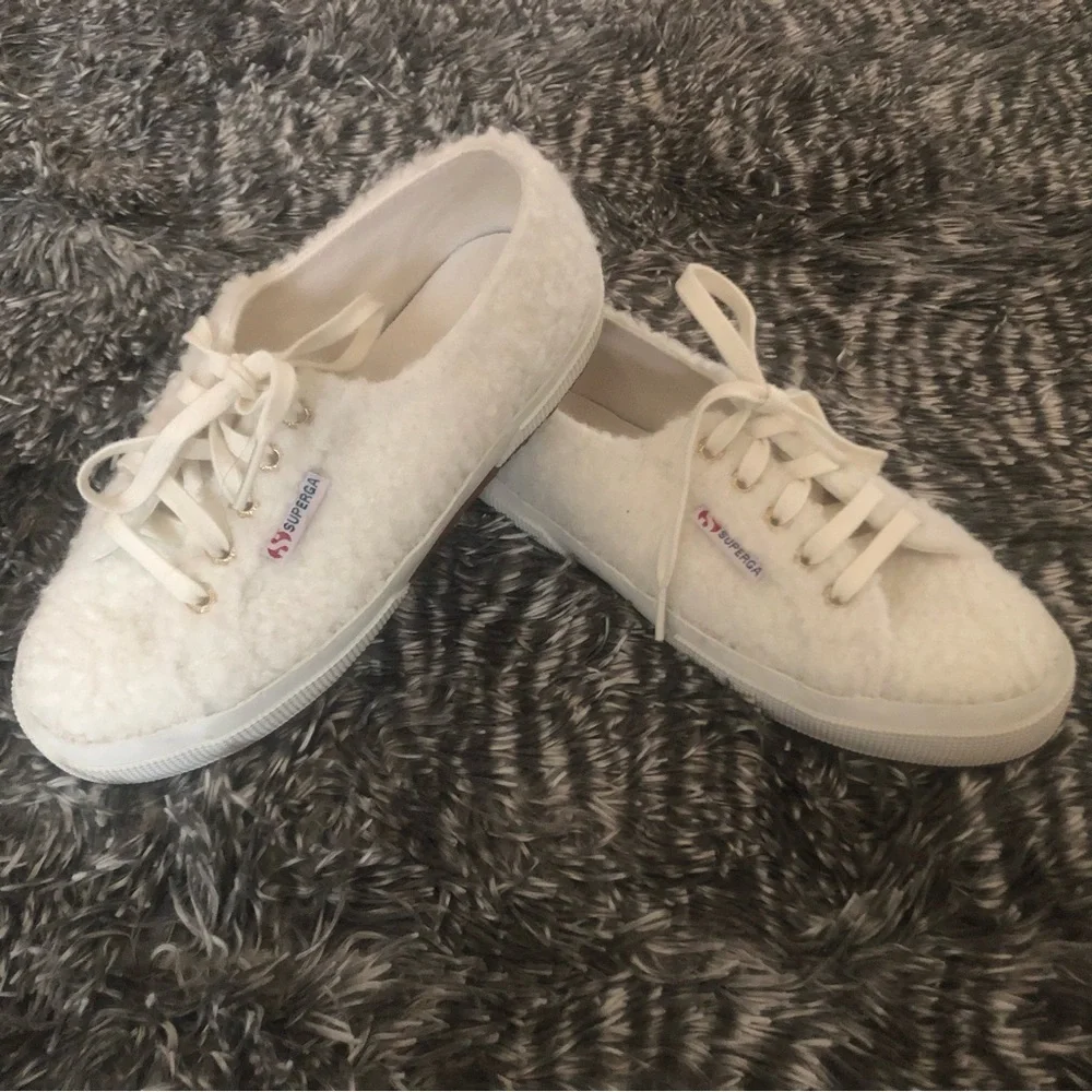 Superga Shearling Sneakers - Picture 5 of 7